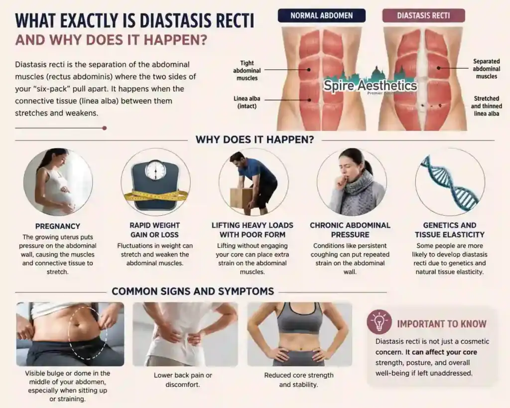 What Exactly Is Diastasis Recti and Why Does It Happen Walton on the Hill?